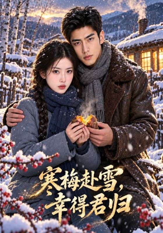 寒梅赴雪,幸得君归
