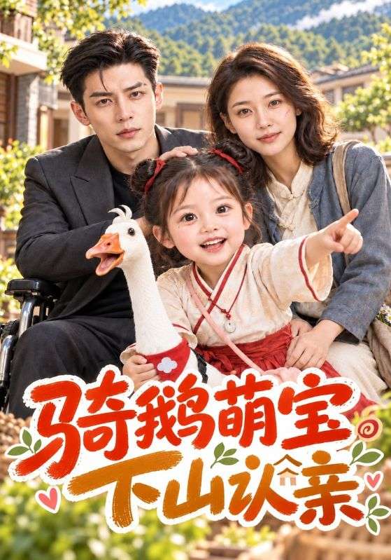 骑鹅萌宝下山认亲