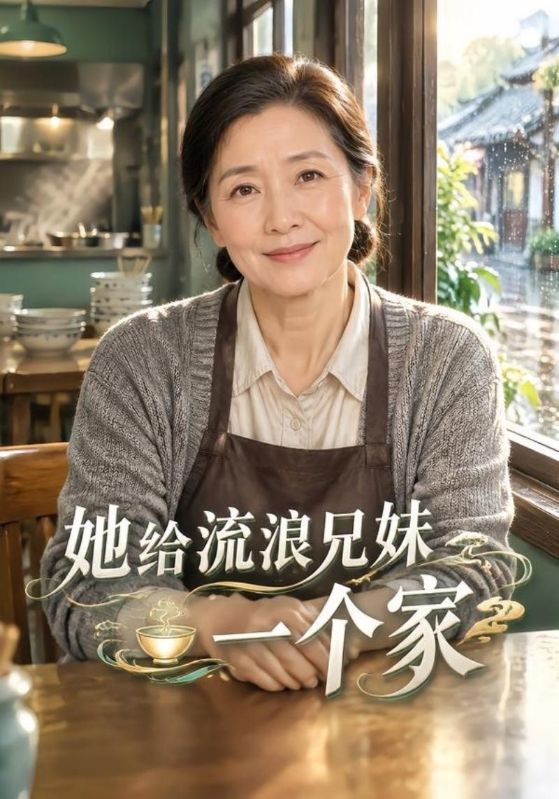 她给流浪兄妹一个家