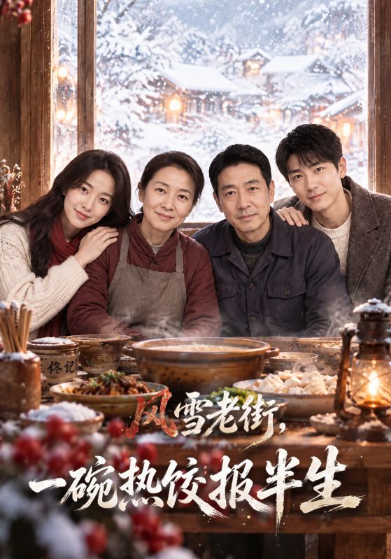 风雪老街，一碗热饺报半生