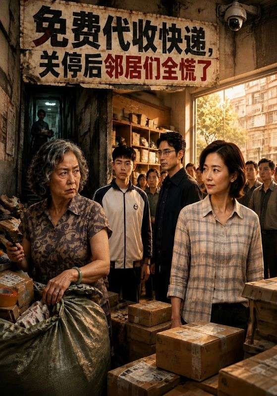 免费代收快递，关停后邻居们全慌了
