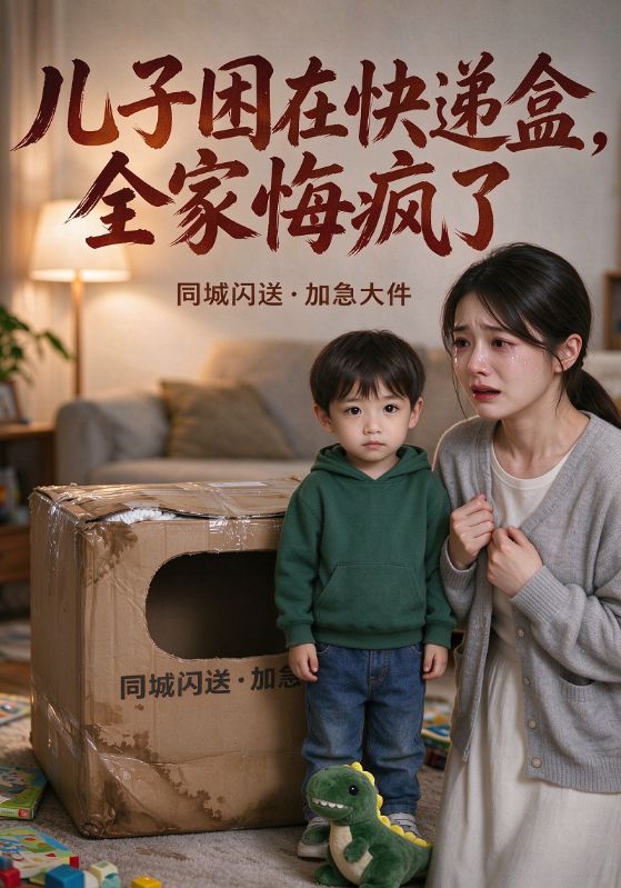 儿子困在快递盒，全家悔疯了