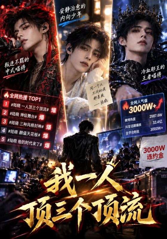 我一人顶三个顶流